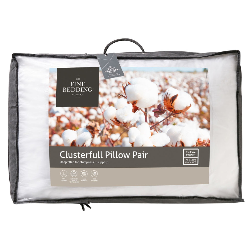 Clusterfull Pillow Pair - Firm Support packed