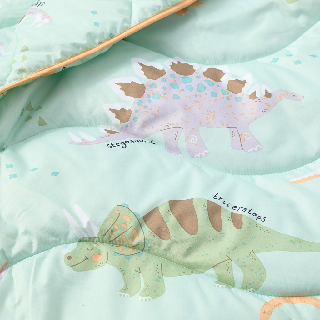 Night Lark  / Night Owl Junior - Dino Safari - Children's Coverless Duvet & Pillowcase Set