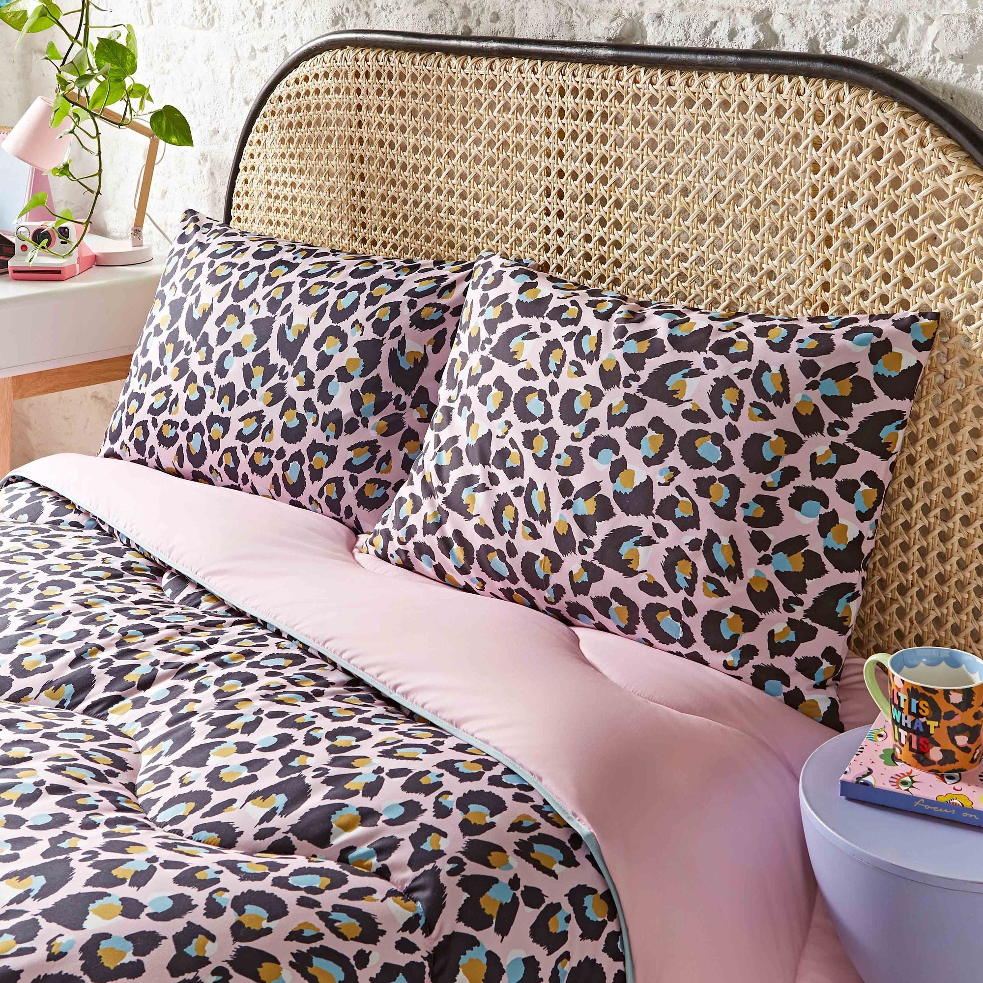 Buy the Night Lark x Eleanor Bowmer Leopard Coverless Duvet Set