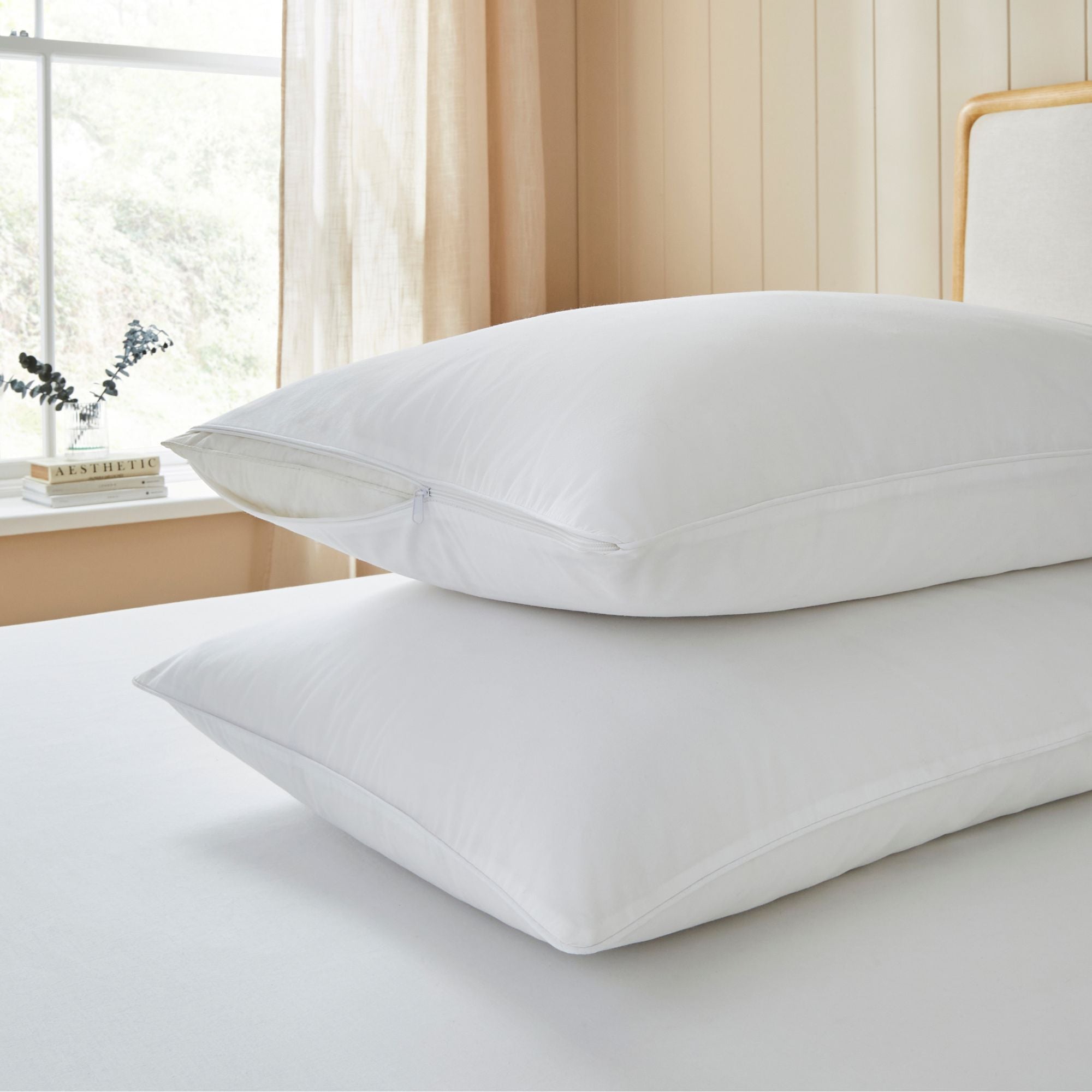 Buy the Classic Cotton Pillow Protector Pair