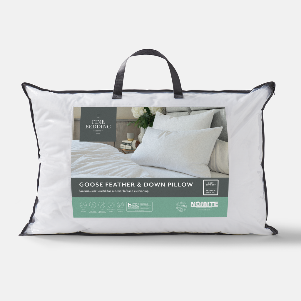 Goose Feather & Down Pillow Package