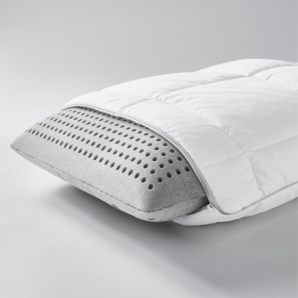 Natural Latex Foam Pillow close up