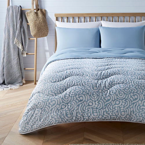 Night Lark® Abstract Waves Coverless Duvet Set