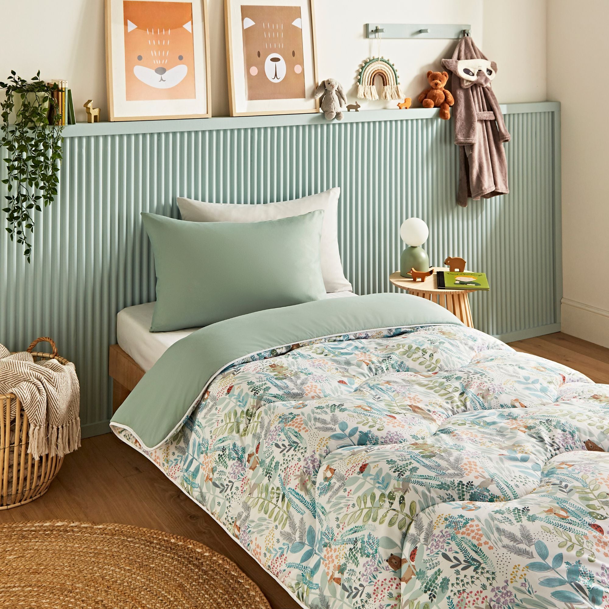 Buy the Night Lark Junior In the Woods Children's Coverless Duvet & Pillowcase Set