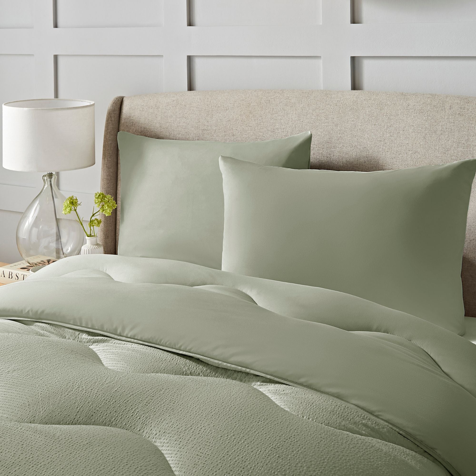 Buy the Night Lark Seersucker Coverless Duvet Set