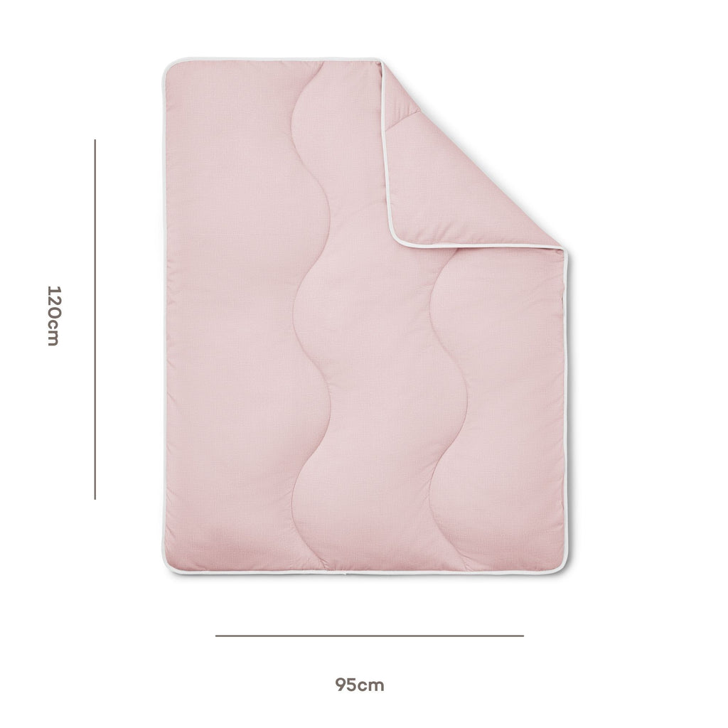 Night Lark Mini-Duvet Lifestyle Dusk Pink size