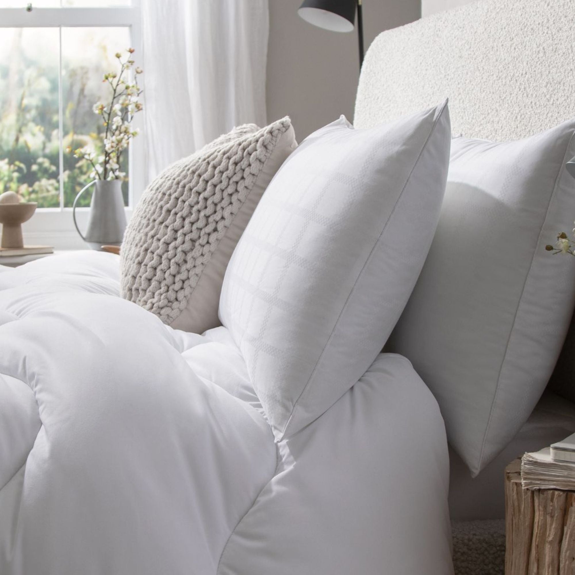 Buy the Allergy Defence Anti-Allergy Cotton-Covered Pillow