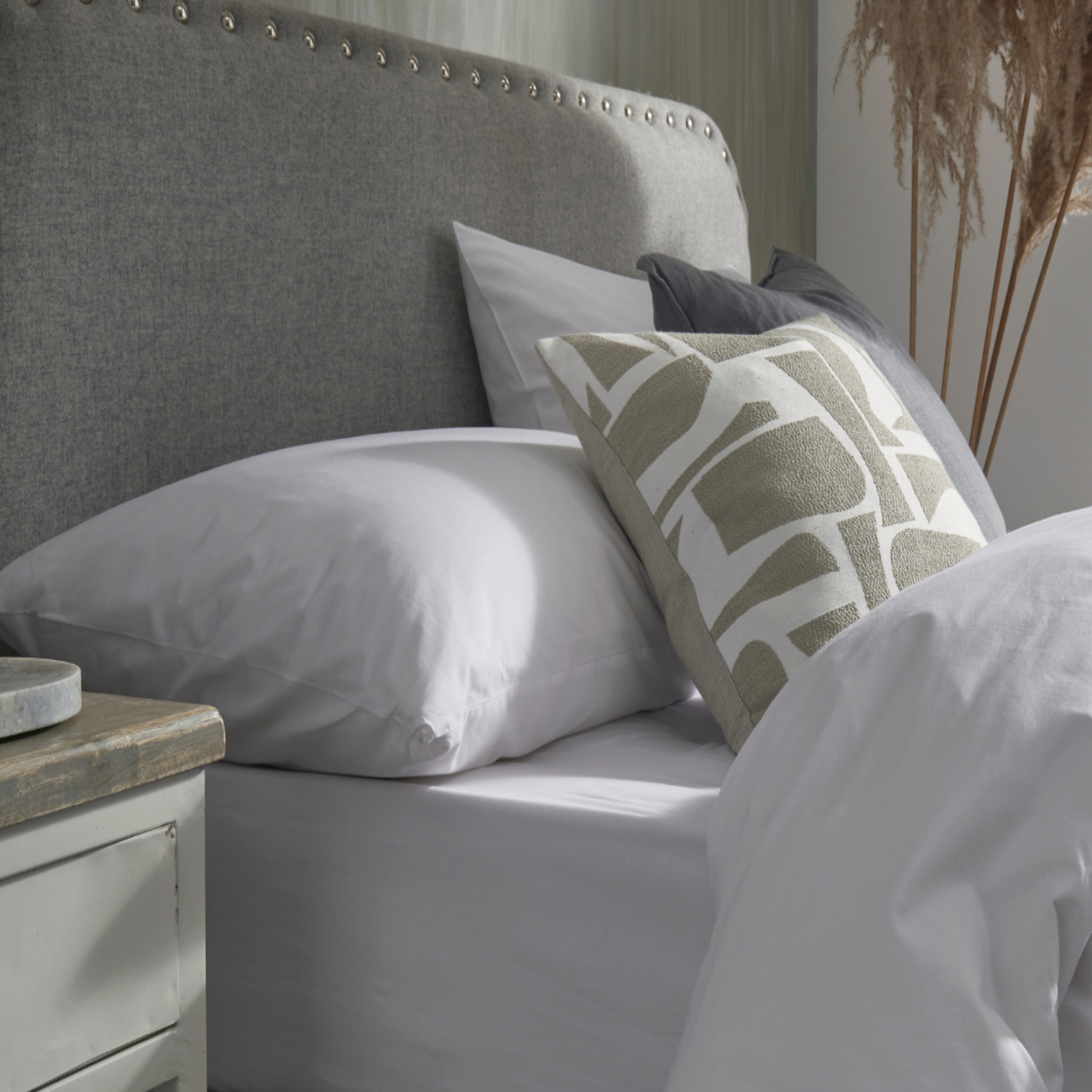Buy the 200 Thread Count 100% BCI Cotton Pair of Pillowcases