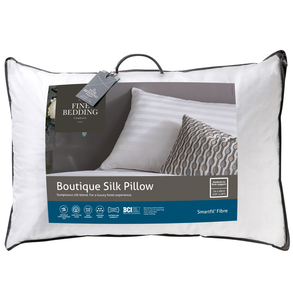 Boutique Silk pillow packed